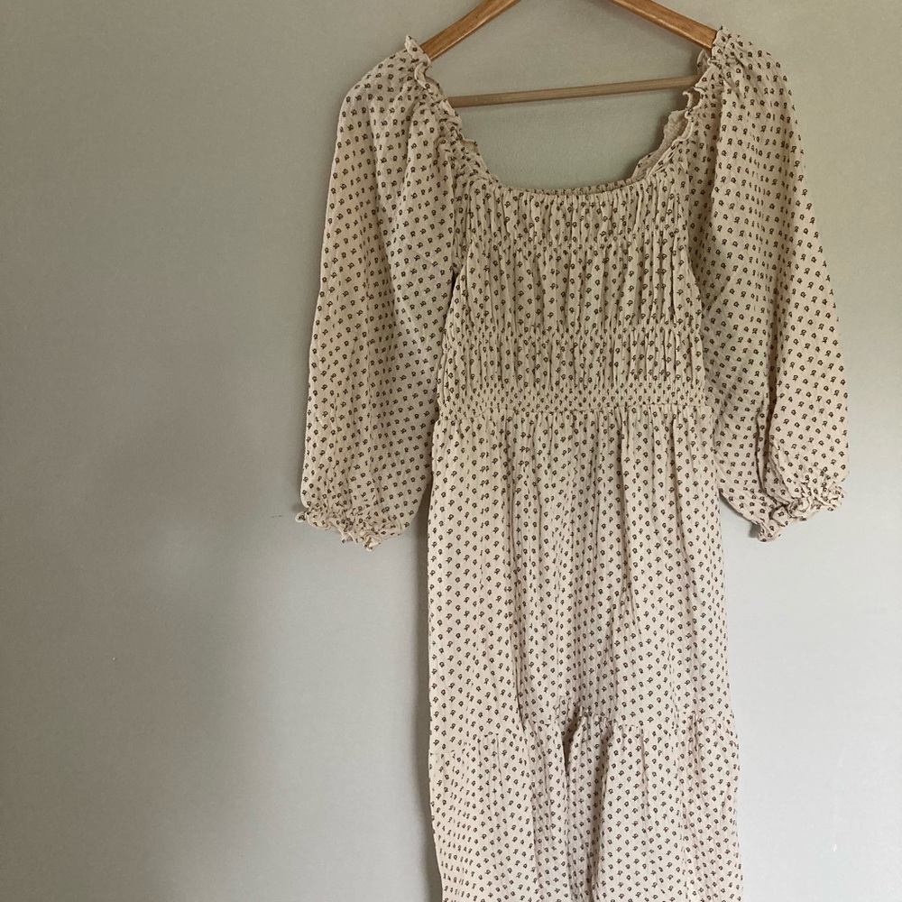 Neuflora Angela Dress in Brown floral
